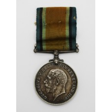 WW1 British War Medal - Pte. E. Barker, Army Veterinary Corps