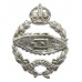 Royal Tank Regiment Chromed Cap Badge - King's Crown