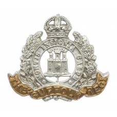 Edward VII Suffolk Regiment Cap Badge