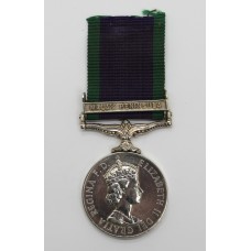 Campaign Service Medal (Clasp - Malay Peninsula) - C. Gilpin, Ck. (S)., Royal Navy