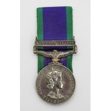 Campaign Service Medal (Clasp - Northern Ireland) - Pte. W.B. Haley, Prince of Wales Own Regiment of Yorkshire