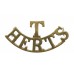 Hertfordshire Regiment Territorials (T/HERTS) Shoulder Title