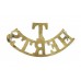Hertfordshire Regiment Territorials (T/HERTS) Shoulder Title