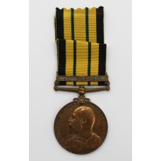 Africa General Service Medal (Bronze) (Clasp - Somaliland 1902-04) - Dly. Br. Shionath Ganga, 65th Native Field Hospital