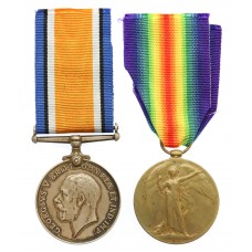 WW1 British War & Victory Medal Pair - Gnr. F.L. Lucas, Royal Artillery