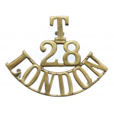 28th Bn. (Artist Rifles) London Regiment (T/28/LONDON) Shoulder Title