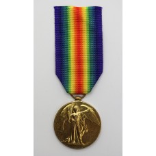 WW1 Victory Medal - A.Sjt. H. Blake, 11th Bn. Northumberland Fusiliers - Wounded