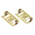 Pair of Corps of Military Police (C.M.P) Shoulder Titles