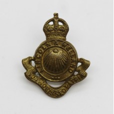 Lincoln and Welland Regiment, Canada, Brass Collar Badge - King's Crown