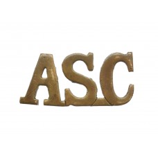 Army Service Corps (A.S.C) Shoulder Title