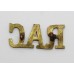 Royal Armoured Corps (R.A.C.) Shoulder Title