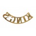King's Liverpool Regiment (KING'S) Shoulder Title