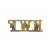 Royal Welsh Fusiliers (R.W.F) Shoulder Title