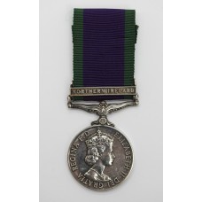 Campaign Service Medal (Clasp - Northern Ireland) - L/Cpl. W.J.C. Stelling, Royal Corps of Transport