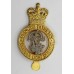 Princess Patricia's Canadian Light Infantry (P.P.C.L.I.) Cap Badge - Queen's Crown