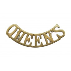 Queen's Royal West Surrey Regiment (QUEEN'S) Shoulder Title