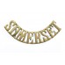 Somerset Light Infantry (SOMERSET) Shoulder Title