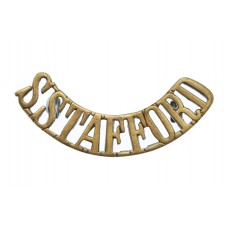 South Staffordshire Regiment (S.STAFFORD) Shoulder Title