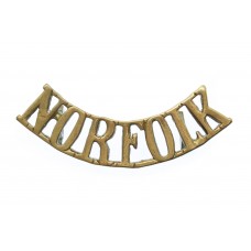 Norfolk Regiment (NORFOLK) Shoulder Title