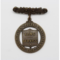 1914 Metropolitan Police Special Constabulary Long Service Medal