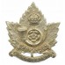 Canadian Saskatoon Light Infantry Cap Badge - King's Crown