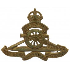 Canadian Field Artillery Cap Badge - King's Crown