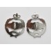 Pair of Royal Tank Regiment  (R.T.R.) Anodised (Staybrite) Collar Badges