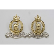 Pair of Adjutant Generals Corps (A.G.C.) Anodised (Staybrite) Col