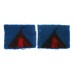 Pair of 59th (Staffordshire) Division Cloth Formation Signs - 2nd Pattern