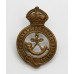 Notts Sherwood Rangers Yeomanry Cap Badge - King's Crown