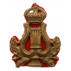 British Army Bandmaster's Musician Arm Badge - King's Crown