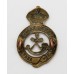 Notts Sherwood Rangers Yeomanry Cap Badge - King's Crown