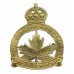 Royal Canadian Army Cadets Cap Badge - King's Crown