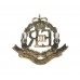 Royal Military Police Officer's Silvered Collar Badge - Queen's Crown