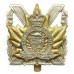 Canadian The Perth Regiment Cap Badge - Queen's Crown