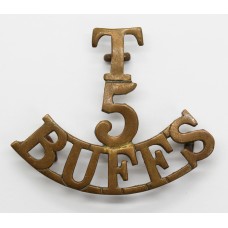 5th Territorial Bn. East Kent Regiment (T/5/BUFFS) Shoulder Title