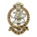 Queen's Royal Regiment Anodised (Staybrite) Cap Badge