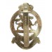 Queen's Royal Regiment Anodised (Staybrite) Cap Badge