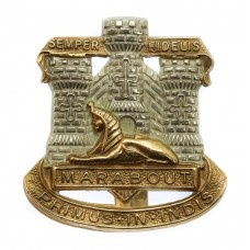 Devon & Dorset Regiment Bi-metal Cap Badge