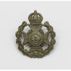 7th Bn. (The Robin Hoods) Sherwood Foresters Field Service Cap Badge - King's Crown