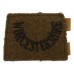 Worcestershire Regiment (WORCESTERSHIRE) WW2 Cloth Slip On Shoulder Title