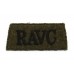 Royal Army Veterinary Corps (R.A.V.C.) WW2 Slip On Shoulder Title