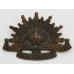 Australian Commonwealth Military Forces Slouch Hat Badge - King's Crown