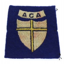 Allied Control Commission Austria Cloth Formation Sign