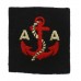 Royal Artillery Maritime Anti-Aircraft Artillery Cloth Formation Sign (1st Pattern)