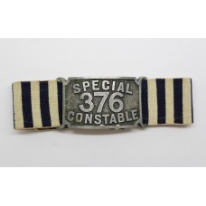 Special Constable Duty Army Band with 376 Number Plate