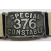 Special Constable Duty Army Band with 376 Number Plate