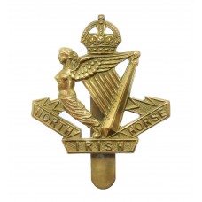 North Irish Horse Beret Badge - King's Crown