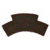 WW2 Canadian Armoured Corps (CANADIAN/ARMOURED CORPS) Printed Shoulder Title
