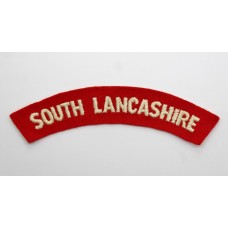 South Lancashire Regiment (SOUTH LANCASHIRE) Cloth Shoulder Title